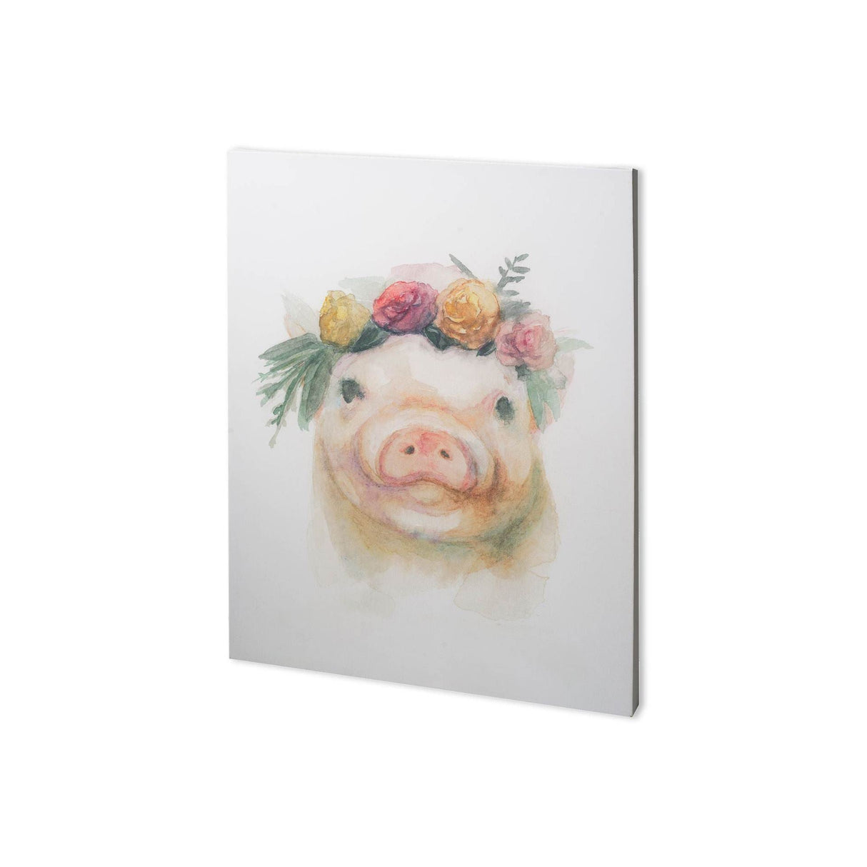 Flower Crown II by Mercana Studio a Hand Embellished Textured Canvas by Mercana at Eve Furniture