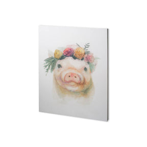 Flower Crown II by Mercana Studio a Hand Embellished Textured Canvas by Mercana at Eve Furniture