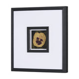 Flower Portrait I by Mercana Studio a Hand Embellished Textured Framed Art Print Matted under Glass by Mercana at Eve Furniture