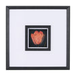 Flower Portrait II by Mercana Studio a Hand Embellished Textured Framed Art Print Matted under Glass by Mercana at Eve Furniture