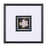 Flower Portrait III by Mercana Studio Hand Embellished Textured Framed Art Print Matted under Glass by Mercana at Eve Furniture