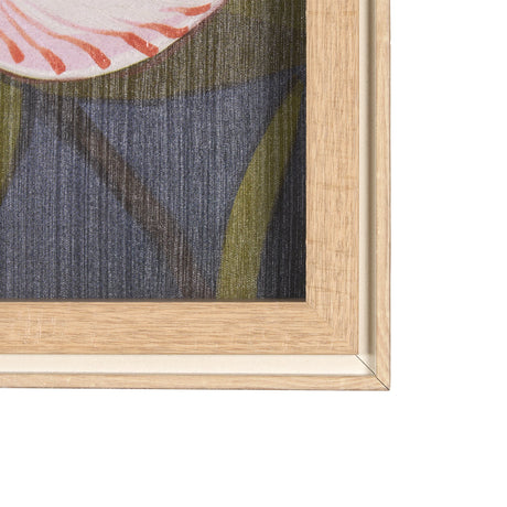Flower Portrait III (FRANGIPANI) by Mercana Studio a Hand Embellished Textured Framed Art Print by Mercana at Eve Furniture