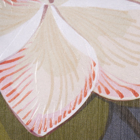 Flower Portrait III (FRANGIPANI) by Mercana Studio a Hand Embellished Textured Framed Art Print by Mercana at Eve Furniture
