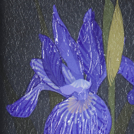 Flower Portrait IV by Mercana Studio a Hand Embellished Textured Framed Art Print Matted under Glass by Mercana at Eve Furniture