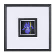 Flower Portrait IV by Mercana Studio a Hand Embellished Textured Framed Art Print Matted under Glass by Mercana at Eve Furniture