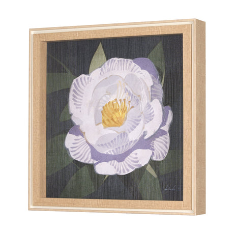 Flower Portrait V (PEONY) by Mercana Studio a Hand Embellished Textured Framed Art Print by Mercana at Eve Furniture