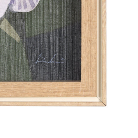 Flower Portrait V (PEONY) by Mercana Studio a Hand Embellished Textured Framed Art Print by Mercana at Eve Furniture