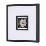 Flower Portrait VII by Mercana Studio Hand Embellished Textured Framed Art Print Matted under Glass by Mercana at Eve Furniture