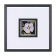 Flower Portrait VII by Mercana Studio Hand Embellished Textured Framed Art Print Matted under Glass by Mercana at Eve Furniture