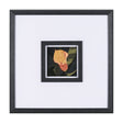 Flower Portrait VIII by Mercana Studio Hand Embellished Textured Framed Art Print Matted under Glass by Mercana at Eve Furniture