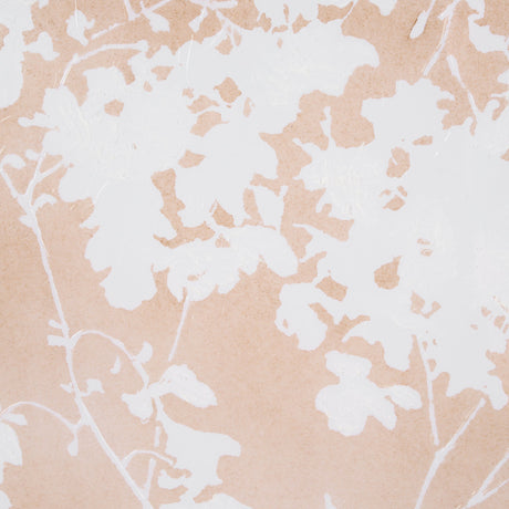Flower Silhouette-Jasmine by Mercana Studio Hand Embelished Framed Art Print Matted under Glass by Mercana at Eve Furniture