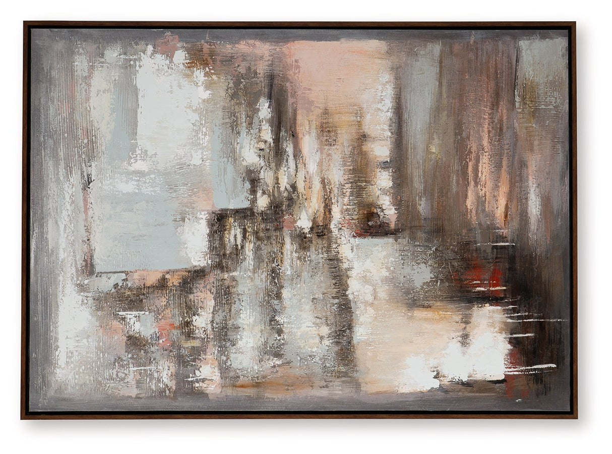 Floymour Multi Wall Art by Ashley at Eve Furniture