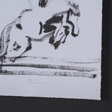 Fluid Gallop by Santhosh ch Hand-Embellished Framed Artwork Matted under Glass by Mercana at Eve Furniture