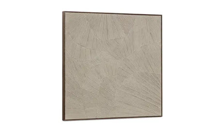 Flutter Framed Painting Cool Beige by Moe's Home at Eve Furniture