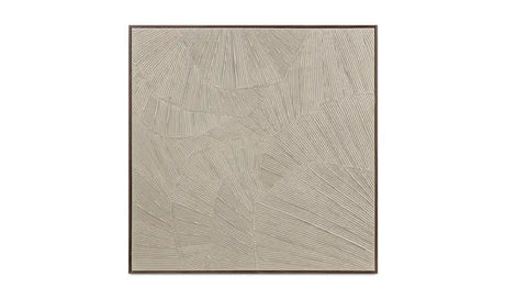 Flutter Framed Painting Cool Beige by Moe's Home at Eve Furniture