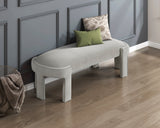 Flux Taupe Bench