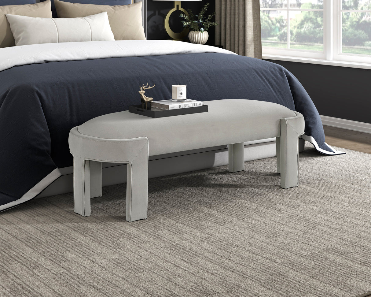 Flux Taupe Bench