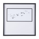 Fly Away by Mercana Studio a Hand Embellished Textured Framed Art Print Matted under Glass by Mercana at Eve Furniture