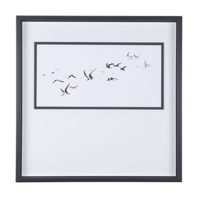 Fly Away by Mercana Studio a Hand Embellished Textured Framed Art Print Matted under Glass by Mercana at Eve Furniture