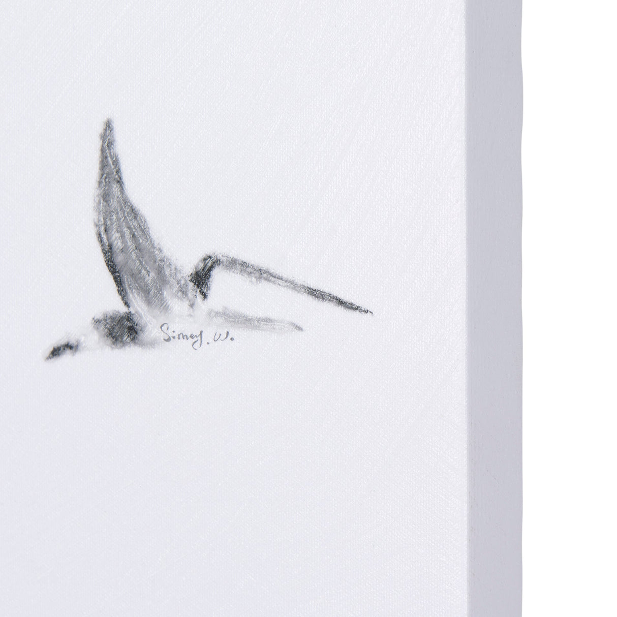 Fly Away II by Mercana Studio a Hand Embellished Textured Canvas by Mercana at Eve Furniture