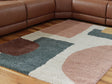 Flynnwick Cream/Pink/Gray Medium Rug by Ashley at Eve Furniture