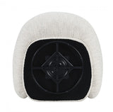 Savino Beige Swivel Chair