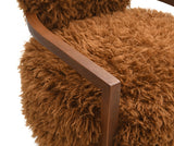 Eramo Caramel Brown Accent Chair