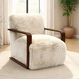 Eramo Contemporary Sand Accent Chair