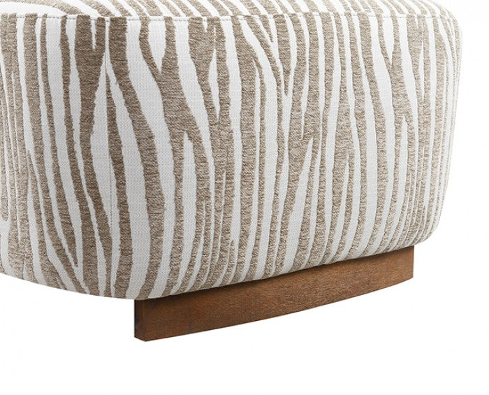 Niobe Beige Accent Chair
