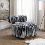 Niobe Midnight Blue Accent Chair