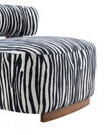 Niobe Midnight Blue Accent Chair