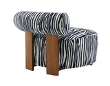 Niobe Midnight Blue Accent Chair