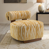 Niobe Yelllow Accent Chair