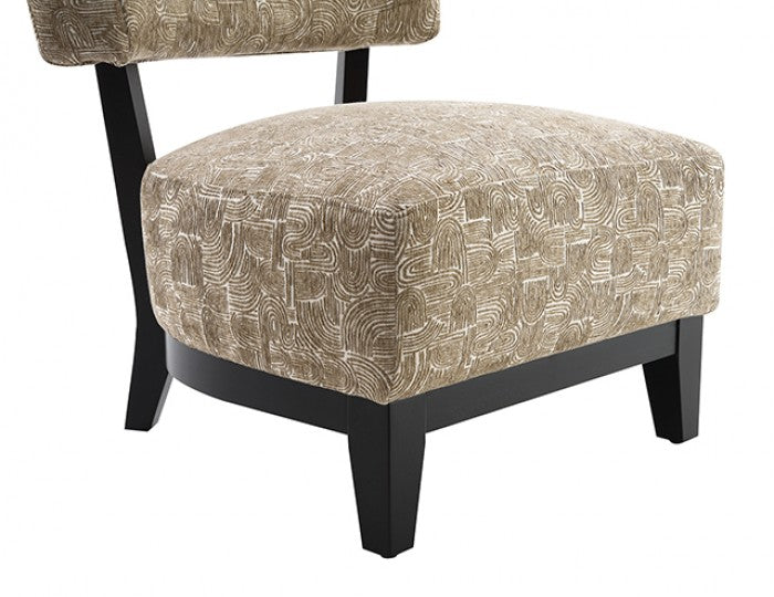 Aveni Beige Accent Chair