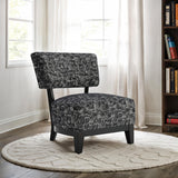 Aveni Black Accent Chair
