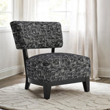 Aveni Black Accent Chair