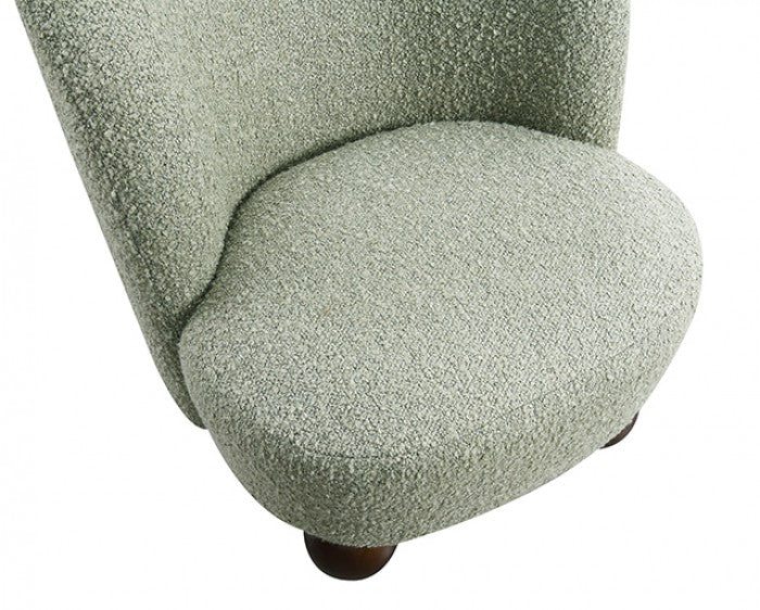 Karey Green Accent Chair