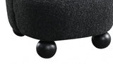 Karey Caviar Black Accent Chair