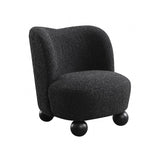 Karey Caviar Black Accent Chair