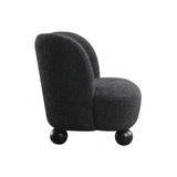 Karey Caviar Black Accent Chair