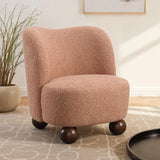 Karey Pink Accent Chair by Furniture of America at Eve Furniture