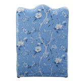 Hemsworth Chinoiserie Sky Blue/White Accent Chair