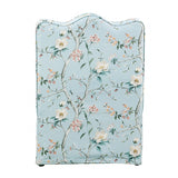 Hemsworth Chinoiserie Pale Blue/Peach Accent Chair