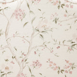 Hemsworth Chinoiserie White/Pink Accent Chair