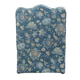 Hemsworth Jacobean Peacock Blue Accent Chair