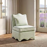 Hemsworth Paisley Green/White Accent Chair