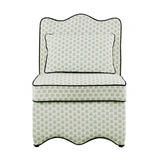 Hemsworth Paisley Green/White Accent Chair