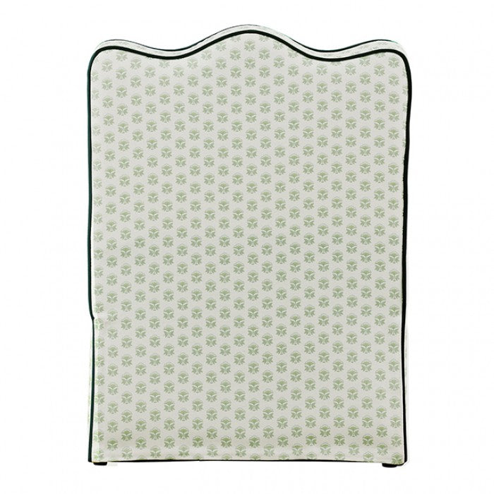 Hemsworth Paisley Green/White Accent Chair