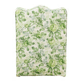 Hemsworth Seaside Cabbage Rose Green/White Accent Chair