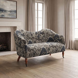 Seaton Slate Blue Green Settee
